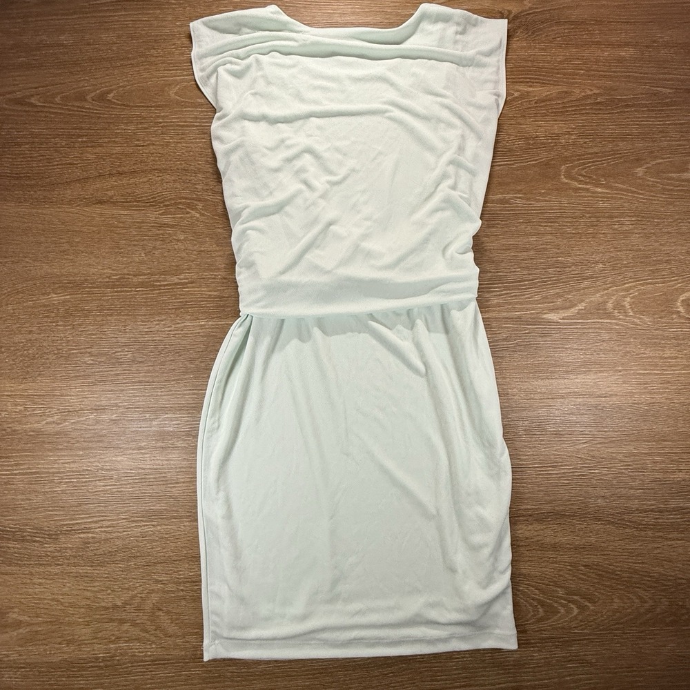 Calvin Klein Dress Women's Size 4 Mint Green Ring Waist Sheath Stretch NWT - Picture 10 of 10